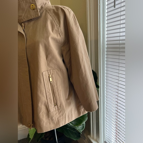 Nine West Tan Trench - Picture 5 of 11